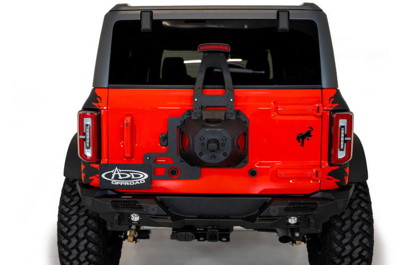Addictive Desert Designs for 21-22 Ford Bronco Stealth Fighter Rear Bumper - Image 9