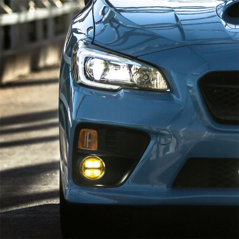 Rigid Industries for 12-18 Subaru BRZ / 12+ WRX STI s360-Series 4in LED SAE J583 Fog Light kit - Yellow - Image 6
