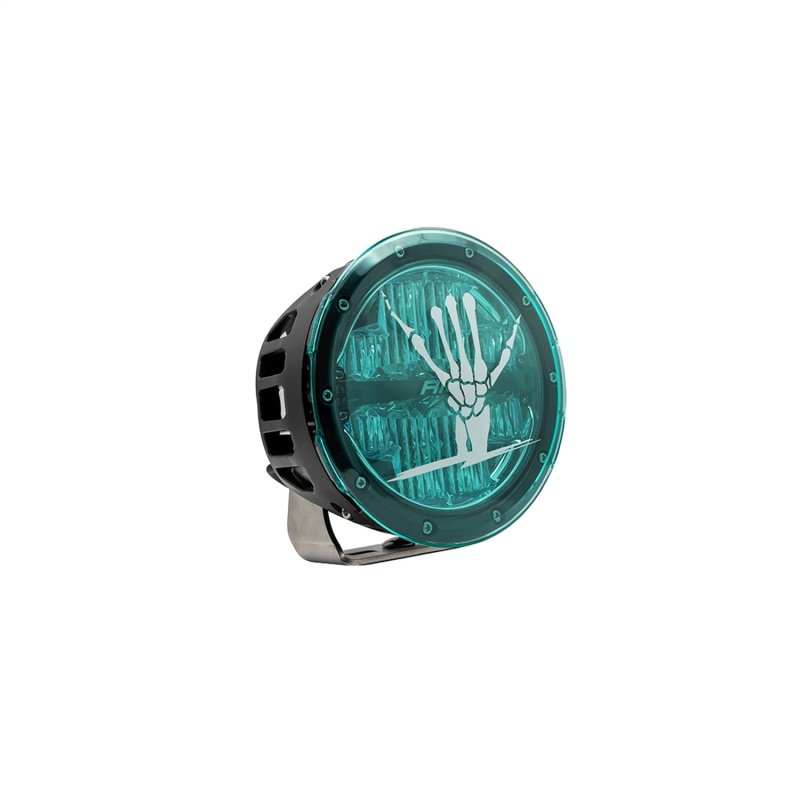 Rigid Industries x SHREDDY 360-Series 6in Lights w/Wt Bcklght (2) + 6 Covers (2 Pink/2 Teal/2 Blk) - Image 2