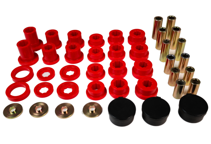 Energy Suspension 8.3140R 01-05 Lexus IS300 Rear Control Arm Bushing Set - Red - Image 3