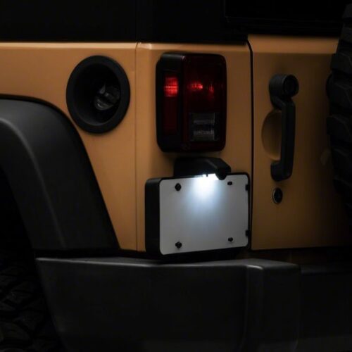 Raxiom for 2007-2018 Jeep Wrangler JK Axial Series LED License Plate Conversion - Image 4