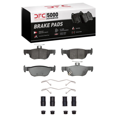DFC 1551-2219-01 19-25 Mazda 3 Rear 5000 Advanced Ceramic Brake Pads and Hardware Kit