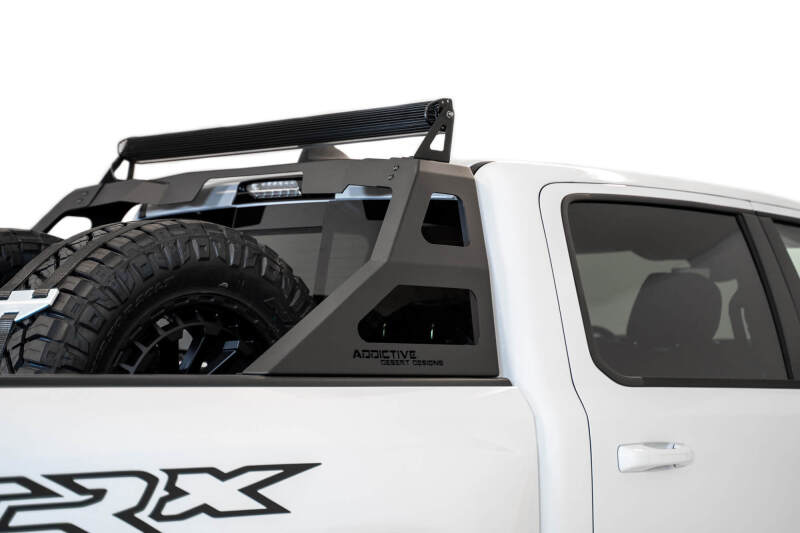 Addictive Desert Designs for 2021 Dodge Ram 1500 TRX Stealth Fighter Chase Rack - Hammer Black - Image 8