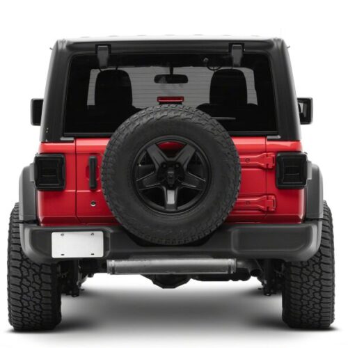 Raxiom for 2018-2026 Jeep Wrangler JL LED Tail Lights- Red Housing- Smoked Lens - Image 4
