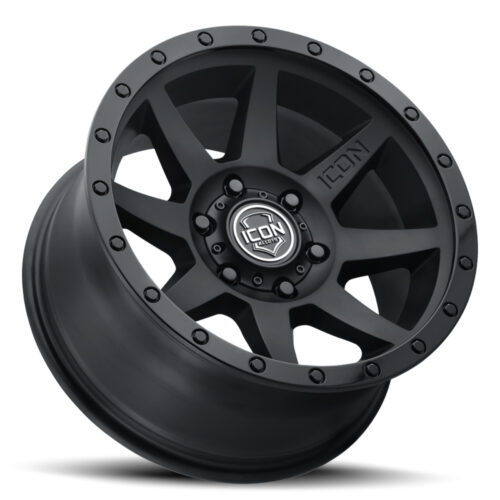 ICON Rebound 20x9 6x5.5 0mm Offset 5in BS 106.1mm Bore Double Black Wheel - Image 6