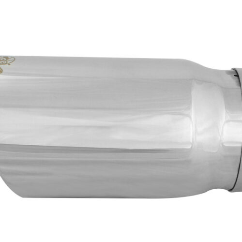 aFe Power Universal Bolt On Exhaust Tip Polished 5in Inlet x 6in Outlet x 12in Long - Image 4