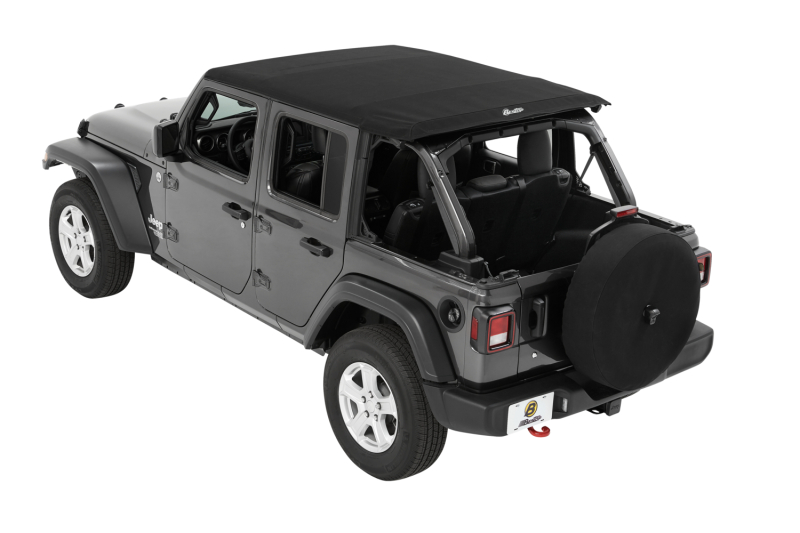 Bestop 18-26 Jeep Wrangler JL 4-Door Trektop (Black Diamond) - Image 3