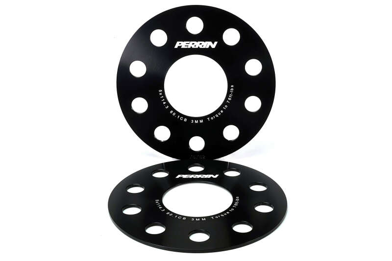 PERRIN 23-26 Toyota GR Corolla 60.1mm CB / 5x114.3 BP Wheel Spacers - 3mm - Image 5