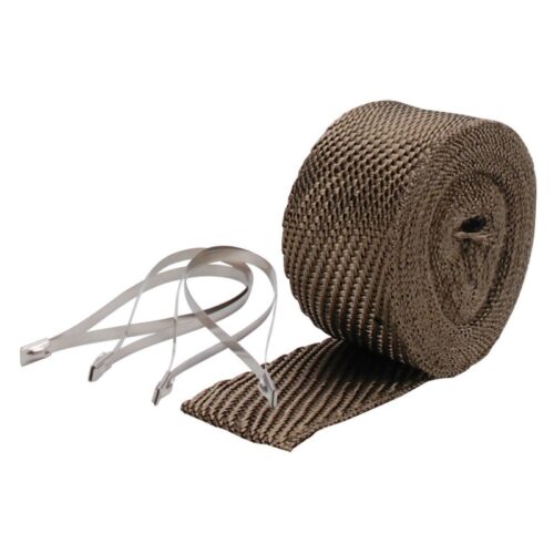 DEI 10123 Exhaust Wrap Kit - Pipe Wrap and Locking Tie - Titanium - Image 6