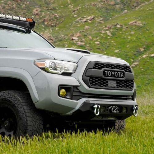 DV8 Offroad 16-23 Toyota Tacoma Center Mount Winch Front Bumper - Image 5