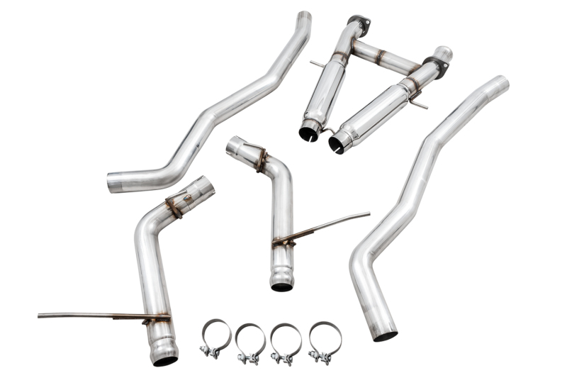 AWE Tuning Track Edition Exhaust - Use w/Stock Tips for 2020 Jeep Grand Cherokee SRT/Trackhawk - Image 7
