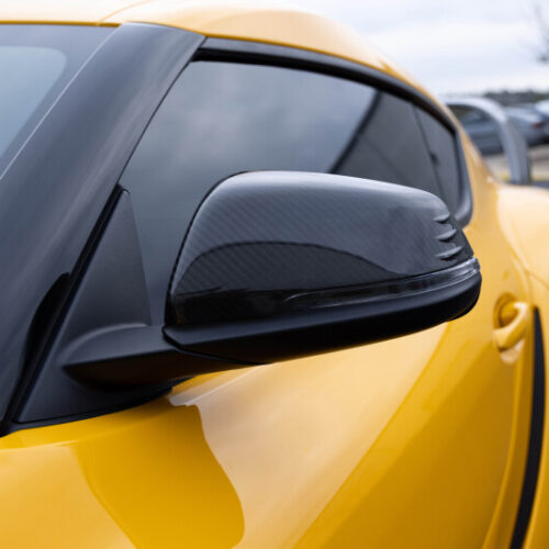 Dinan for 20-26 Toyota GR Supra (A90/A91) Carbon Fiber Mirror Cover Set - Image 4