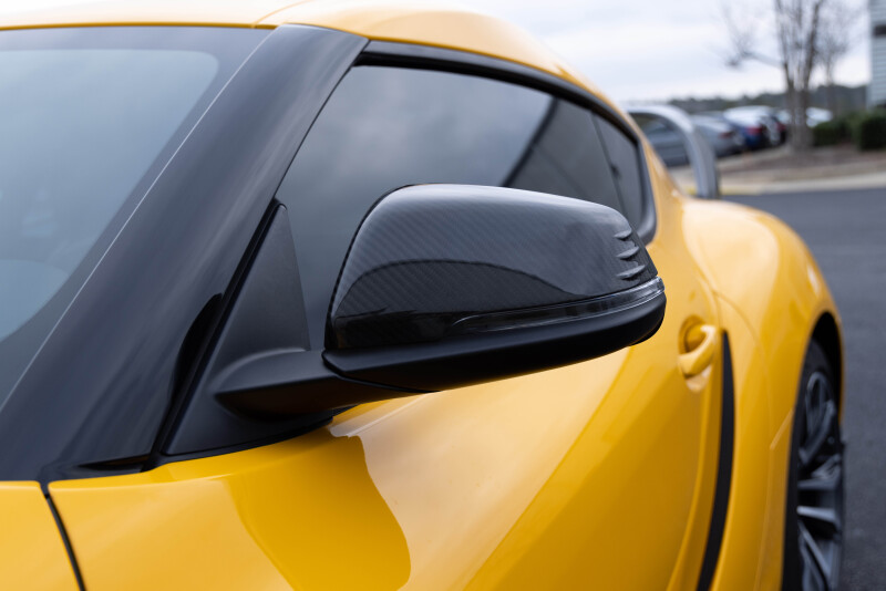 Dinan for 20-26 Toyota GR Supra (A90/A91) Carbon Fiber Mirror Cover Set - Image 4