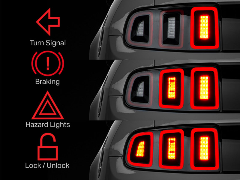 Raxiom for 2010-2022 Ford Mustang Tail Light Sequencer (Plug-and-Play) - Image 10