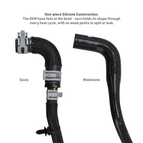 Alternative view of Mishimoto 2021+ Jeep JL Rubicon 392 Silicone Oil Cooler Hose
