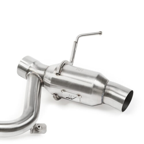 Mishimoto Axle-Back Exhaust w/ Black Tips for 2016+ Chevrolet Camaro SS Quad-Tip Pro - Image 6