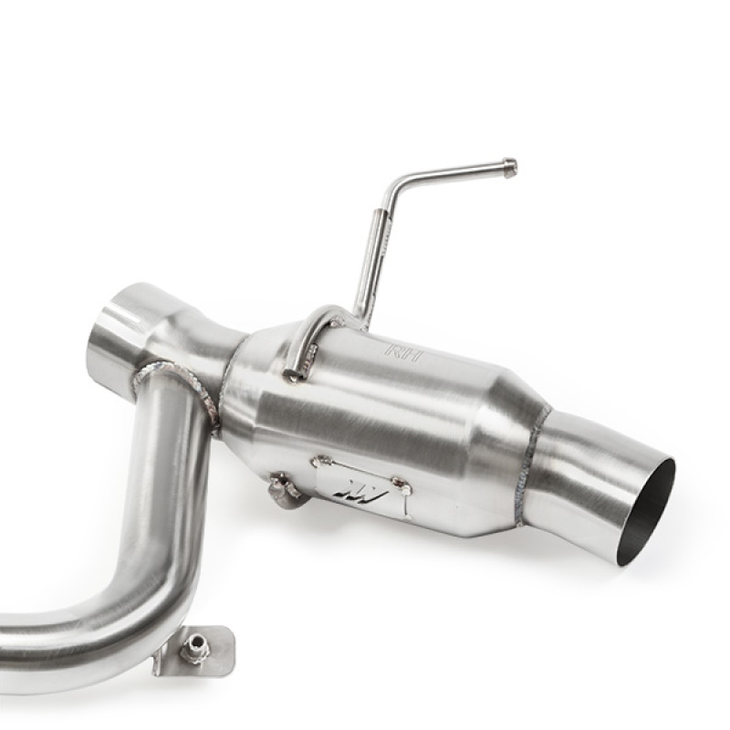 Mishimoto Axle-Back Exhaust w/ Black Tips for 2016+ Chevrolet Camaro SS Quad-Tip Pro - Image 6