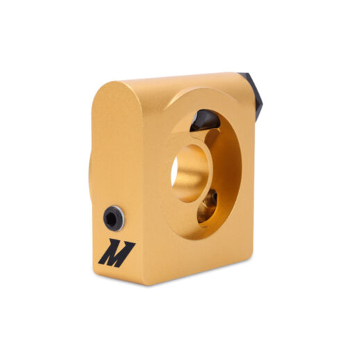 Alternative view of Mishimoto Oil Sandwich Plate w/ Rear-Mounted Thermostat