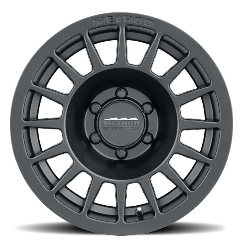 Method MR707 Bead Grip 18x8.5 / +38mm Offset / 5x120 BP / 64.25mm CB / 6.2in BS Matte Black Wheel - Image 2