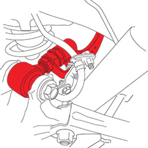 SPC Performance 2020+ Toyota Highlander Rear Adjustable Camber Arms - Image 2