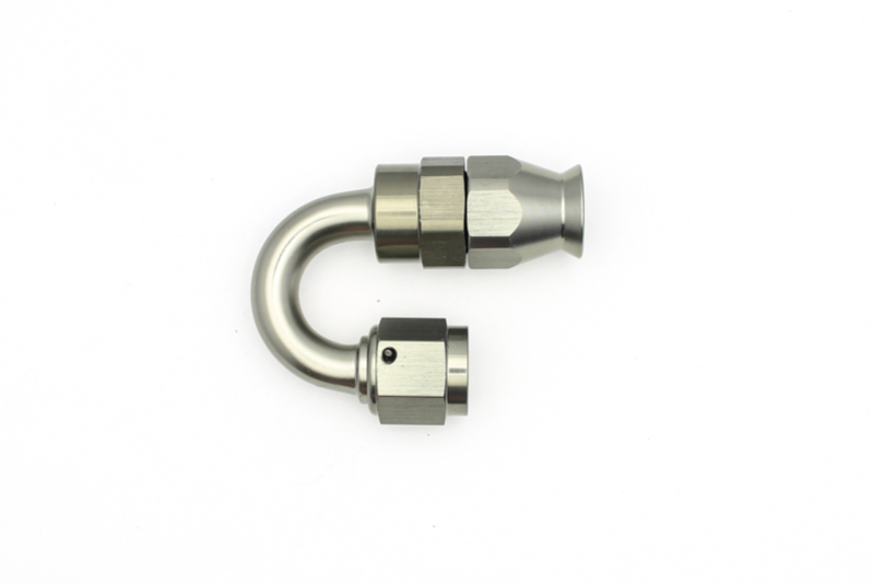 DeatschWerks 6AN Female Swivel 180-Degree Hose End PTFE (Incl. 1 Olive Insert) - Image 2