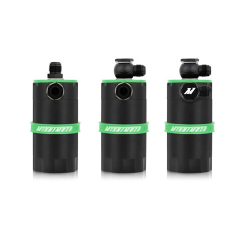 Mishimoto Universal Baffled Oil Catch Can - Green - Image 6