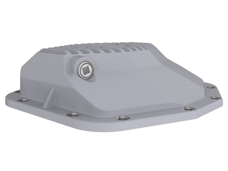 aFe Power 21-22 RAM 1500 TRX HEMI V8 6.2L(sc) Street Series Rear Differential Cover Raw w/ Machined Fins - Image 5