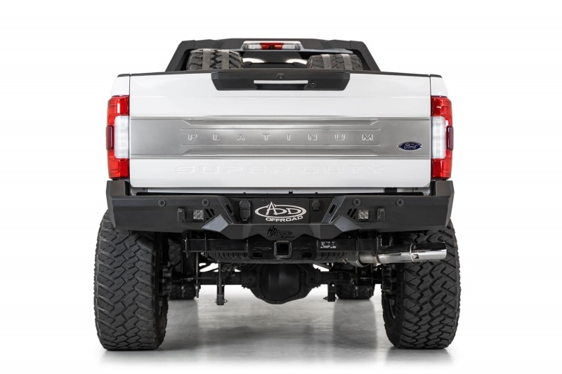 Addictive Desert Designs for 17-20 Ford Super Duty Bomber HD Rear Bumper w/ Mounts For Cube Lights - Image 3
