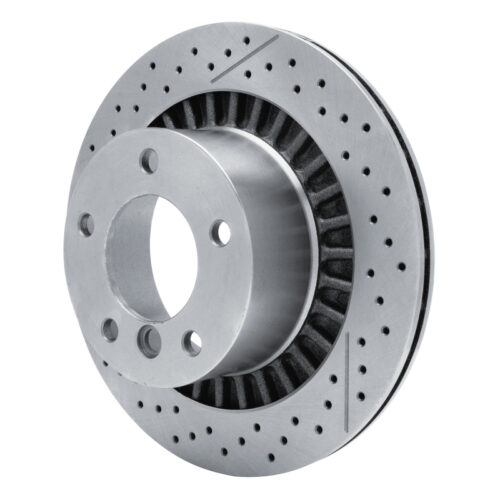 Alternative view of DFC 13-18 Mercedes-Benz G63 AMG Rear Drilled and Slotted Brake Rotor