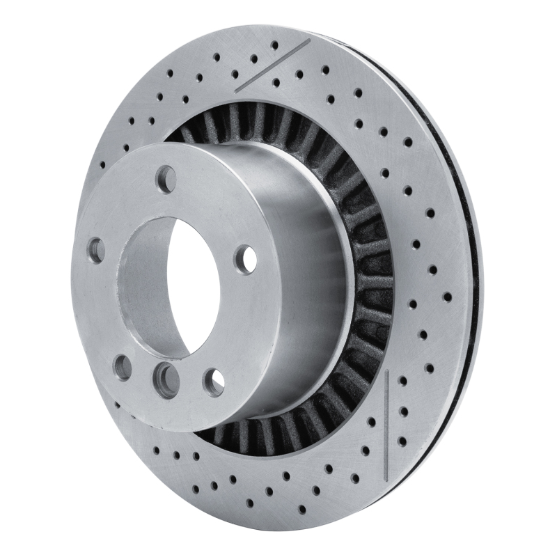 DFC 13-18 Mercedes-Benz G63 AMG Rear Drilled and Slotted Brake Rotor - Image 2