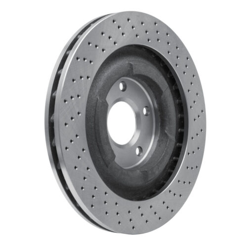 DFC 06-13 Chevrolet Corvette Front Drilled Brake Rotor - Image 4