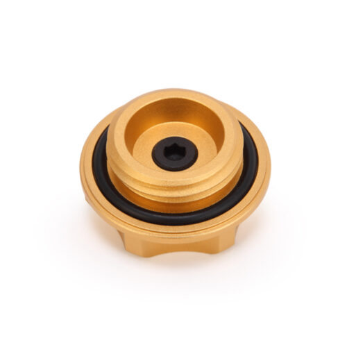 Mishimoto Oil FIller Cap - Gold for Subaru - Image 9