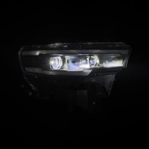 AlphaRex 25-26 Dodge Ram 1500 Luxx LED Proj Headlights -Black w/Activ Lit/ Seq Signal/Switchbk DRL - Image 3