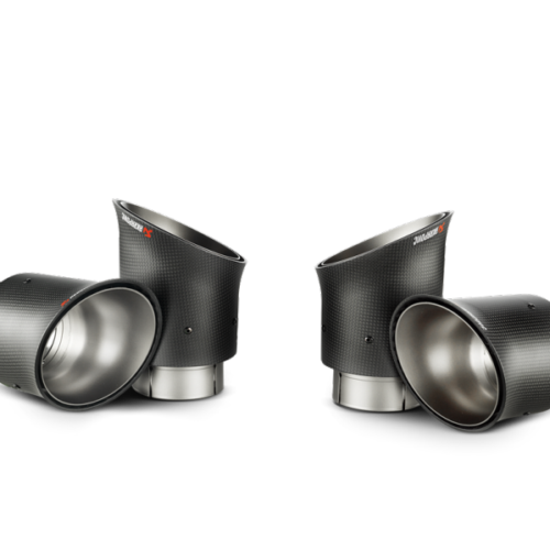 Akrapovic for 14-17 Chevrolet Corvette Z06 (C7) Slip-On Line (Titanium) w/ Carbon Tips - Image 3