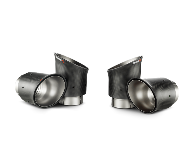 Akrapovic for 14-17 Chevrolet Corvette Z06 (C7) Slip-On Line (Titanium) w/ Carbon Tips - Image 3