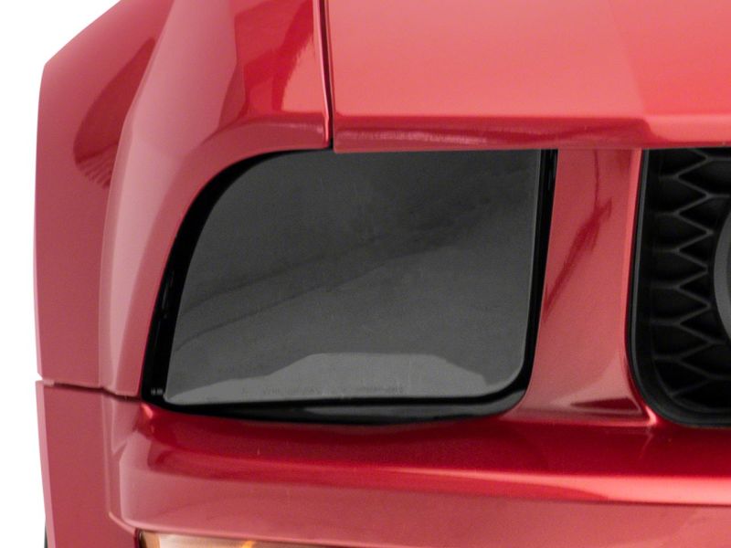 Raxiom for 2005-2009 Ford Mustang Axial Series OEM Style Rep Headlights- Chrome Housing- Smoked Lens - Image 4