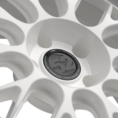 fifteen52 Holeshot RSR 19x9.5 5x114.3 38mm ET 73.1mm Center Bore Rally White - Image 4