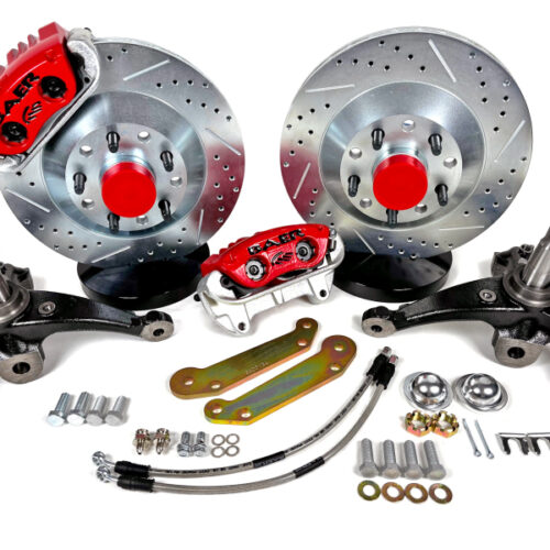 Baer Brakes 78-88 GM Malibu/El Camino/Monte Carlo/Regal 13in Classic Series Front Brake Kit - Red