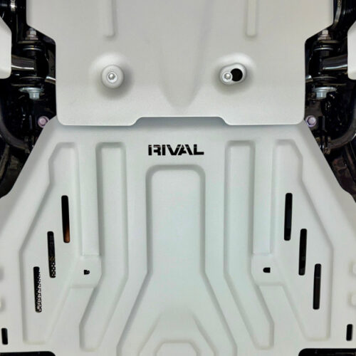 Rival 24-26 Toyota Tacoma i-Force Max Hybrid Aluminum Transmission Catalytic Converter Skid Plate - Image 8