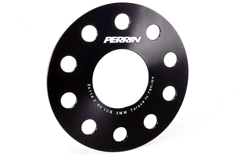 PERRIN 23-26 Toyota GR Corolla 60.1mm CB / 5x114.3 BP Wheel Spacers - 3mm - Image 3