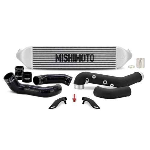 Mishimoto Intercooler Kit w/Pipes - Silver Intercooler/Black Pipes for 2023+ Honda Civic Type-R