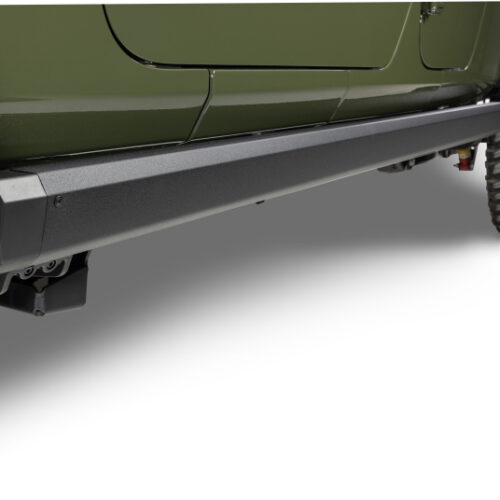 RealTruck 20451687PC 20-24 Jeep Gladiator CC 4dr VoltStep Electric Running Board Kit (Cut/Drill Req.) - Tex Blk - Image 8