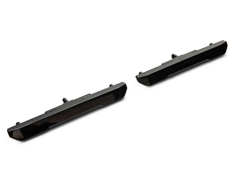 Raxiom for 2021-2023 GMC Sierra 2500 HD/3500 HD Axial Series LED Fender Flare Marker Lights- Smoked Lens