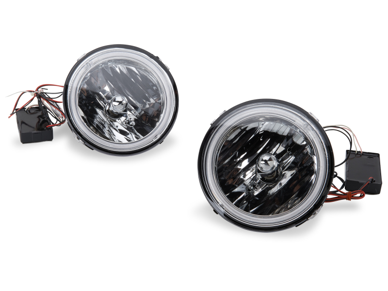 Raxiom for 2005-2012 Ford Mustang GT LED Halo Fog Lights (Chrome) - Image 4