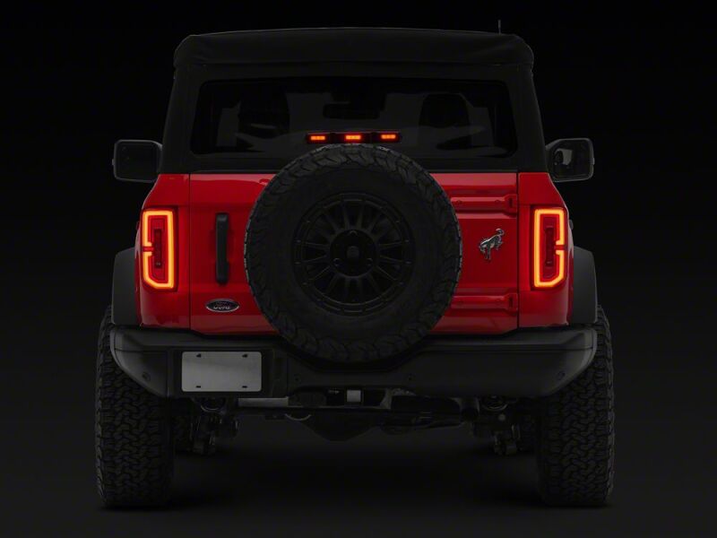 Raxiom for 2021-2026 Ford Bronco Axial Series Pulsating LED Third Brake Light - Image 9
