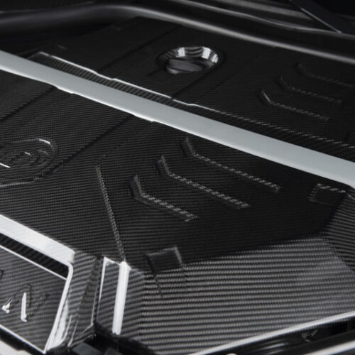 Dinan for 20-25 BMW X3 M/X4 M (F97/F98) Carbon Fiber Engine Cover - Image 7
