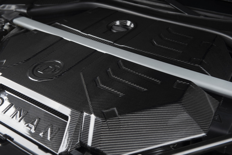 Dinan for 20-25 BMW X3 M/X4 M (F97/F98) Carbon Fiber Engine Cover - Image 7