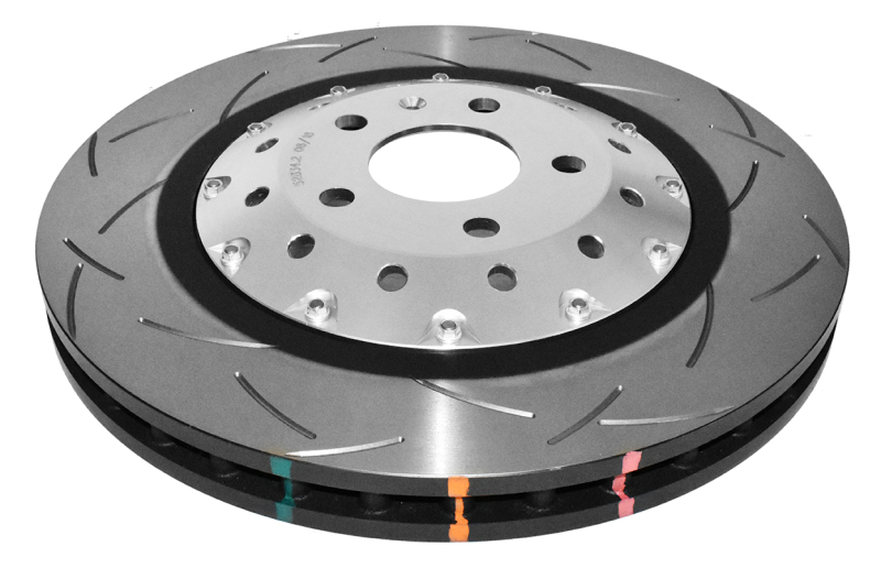 DBA Audi R8/RS5 F T3 5000 Series Slotted Front Rotor - Silver Hat - Image 2