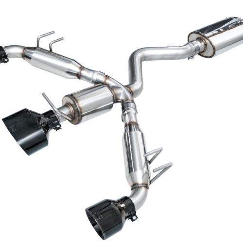 AWE Tuning Touring Edition Exhaust - Diamond Black Tips for 2023+ Toyota GR Corolla