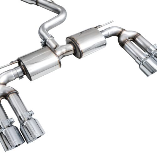 AWE Tuning Touring Edition Exhaust - Chrome Silver Tips for 22-24 Audi 8Y S3 - Image 6